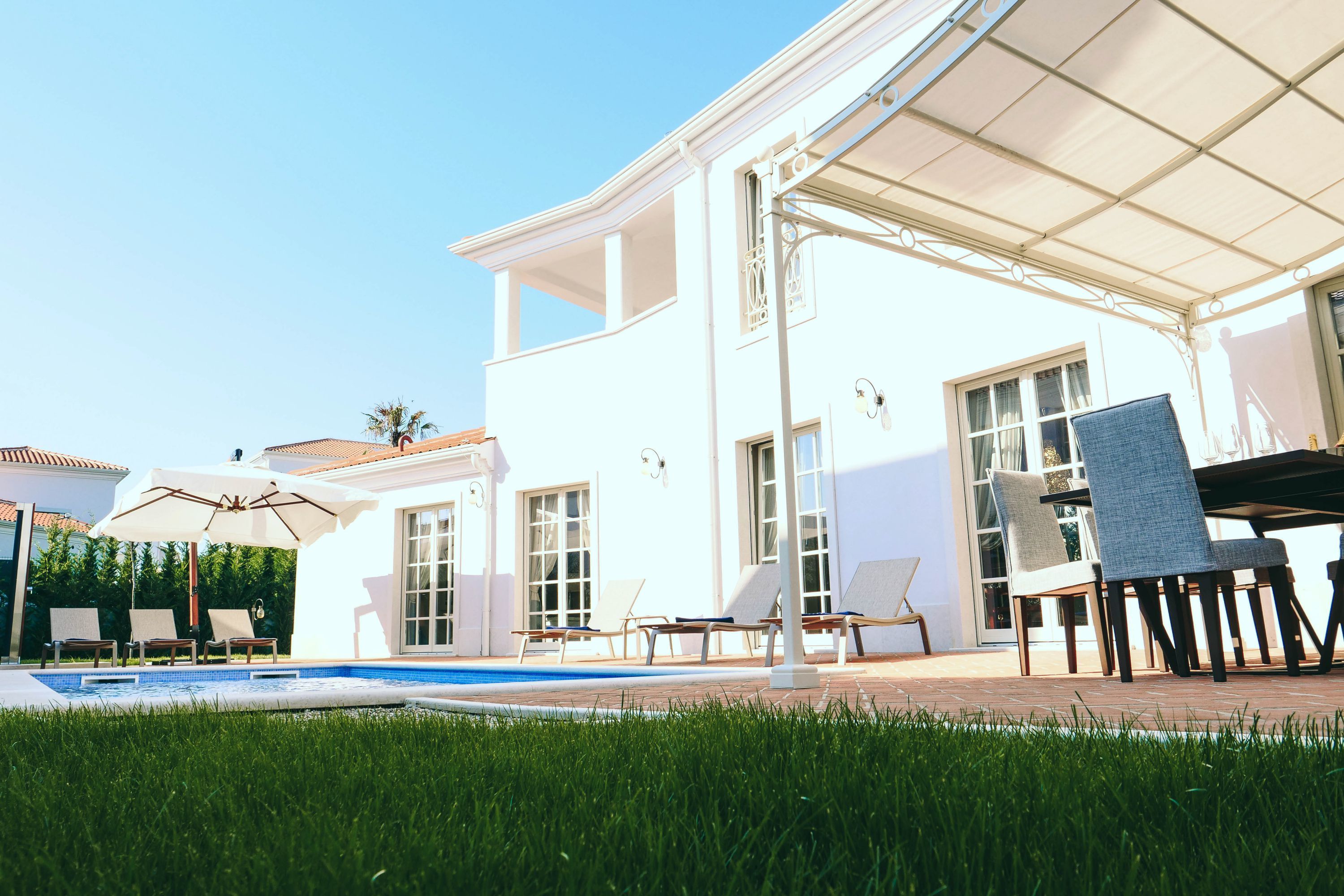 Fassade der Unterkunft