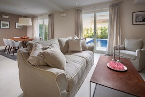 Villa | Living area | Flat-screen TV