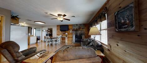 Cabin, 2 Bedrooms | Interior