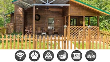 Ferienhütte, 2 Schlafzimmer | Außenbereich