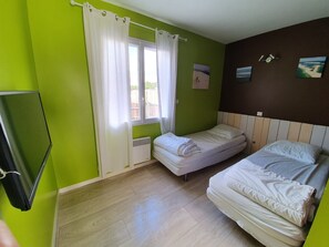 5 chambres, Wi-Fi gratuit, draps fournis