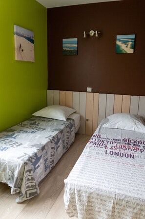 5 dormitorios, wifi gratis, ropa de cama
