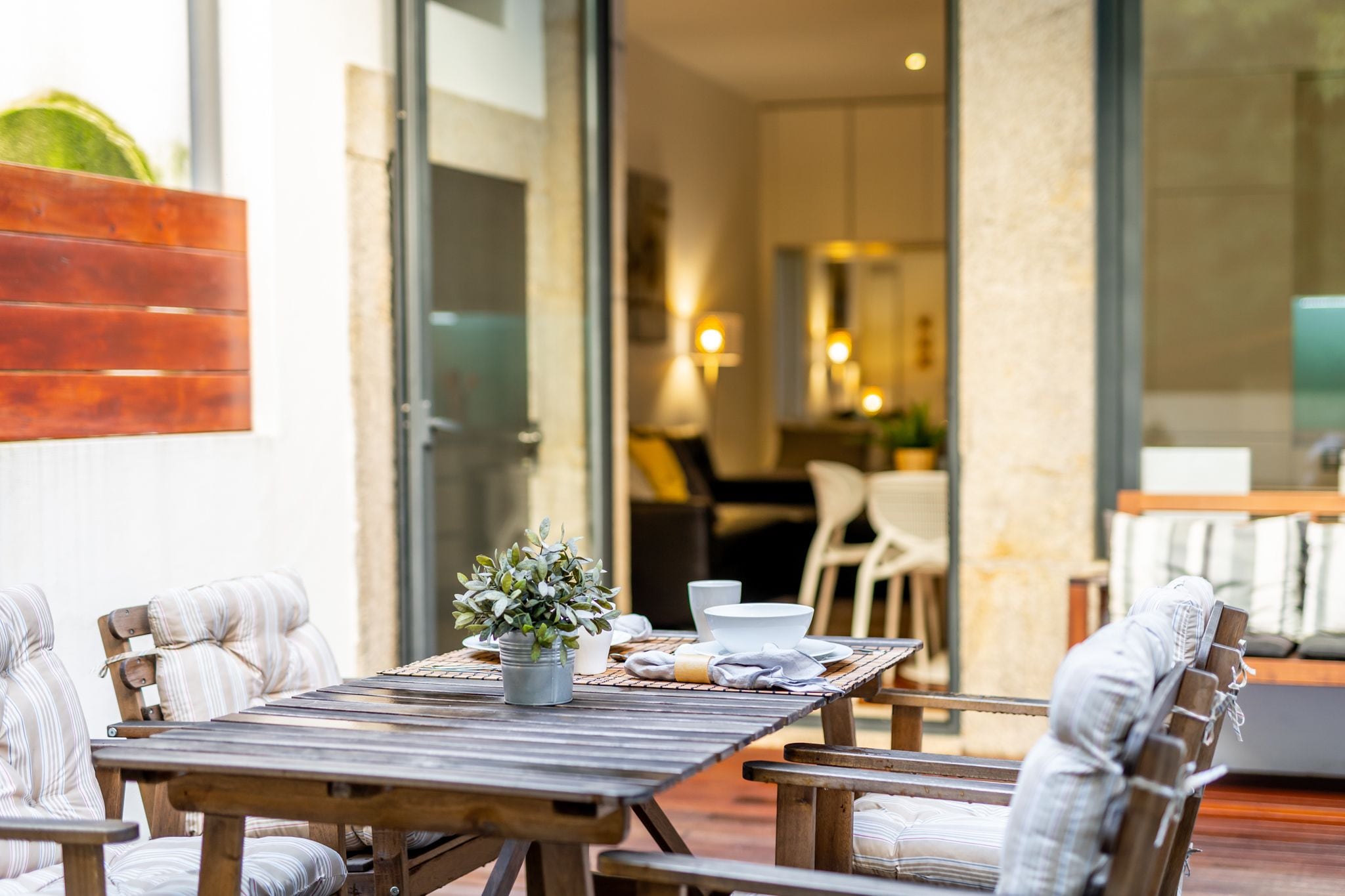 Apartamento família, terraço | Terraço/pátio