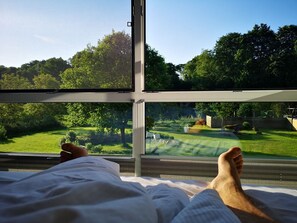 2 bedrooms, desk, travel cot, free WiFi - Pure relaxation in idyllic nature - absolute relaxation (Crivitz OT Basthorst)