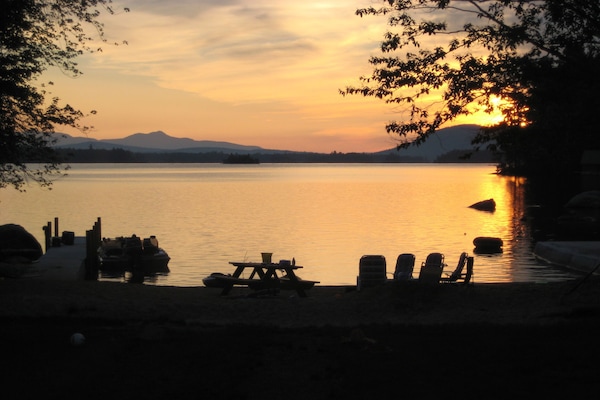 Sunrise On Golden Pond from the Lakefront home