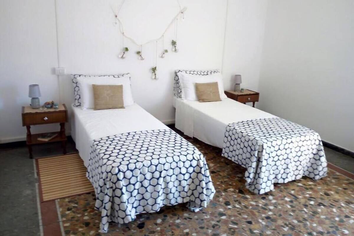 Twin Room | Iron/ironing board, free cots/infant beds, rollaway beds, free WiFi