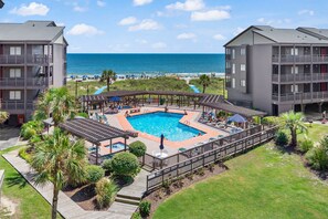 Condo, 3 Bedrooms | Pool | Outdoor pool - Tilghman Beach 316 - 3 Br Condo by RedAwning (North Myrtle Beach)