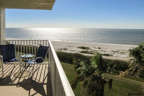 Condo, 1 Bedroom | Balcony - Estero Beach & Tennis 606A - 1 Br Condo (Fort Myers Beach)