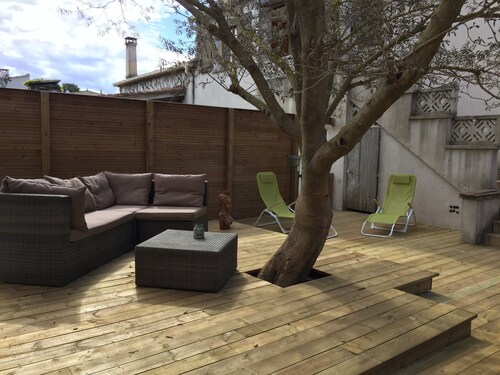 LA VILLA DES SABLES, ruhig in der Nähe des Mittelmeers