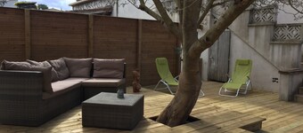 LA VILLA DES SABLES, quiet near the Mediterranean Sea