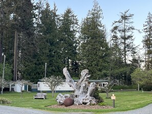 Property grounds - Private Beach Access on private trail offers Seclusion, comfort and intimacy. (Port Angeles)