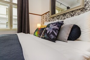 Klassiek appartement | Een minibar, individueel gedecoreerd, individueel gemeubileerd