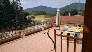 Apartamento, 1 habitación, terraza, vistas al jardín | Terraza o patio