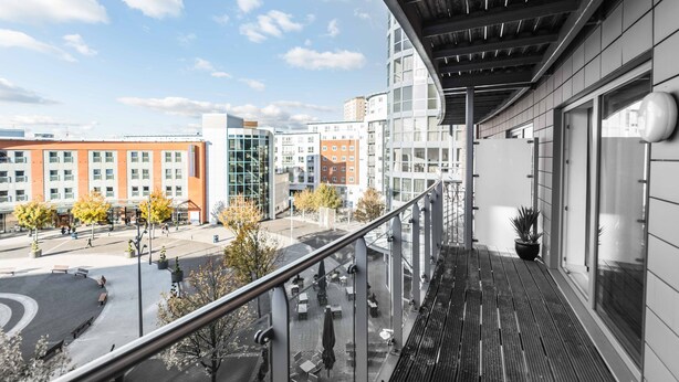 Apartment, 2 Bedrooms | Balcony view