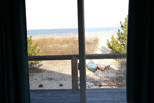 View through the Living Room Doors