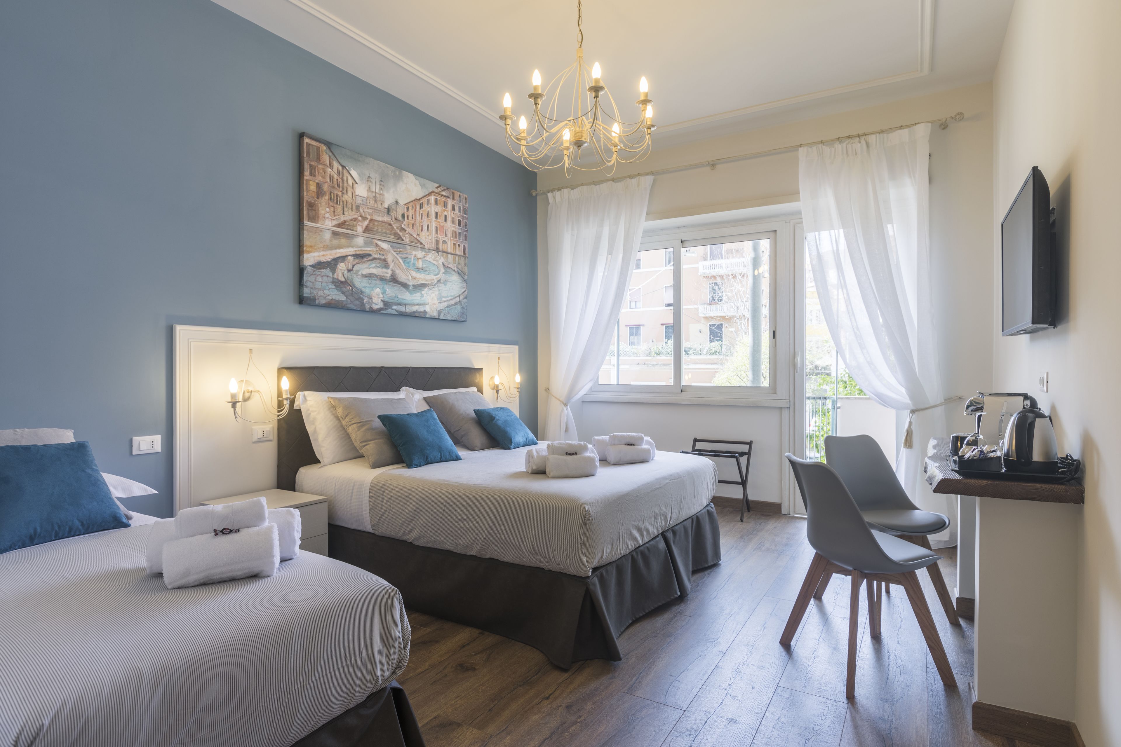 Literie de qualité supérieure, minibar, coffres-forts dans les chambres