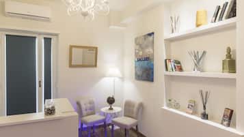 Sala de estar en el lobby