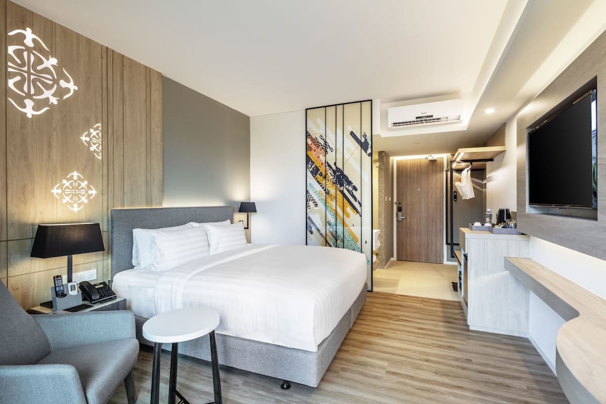 Literie de qualité supérieure, coffres-forts dans les chambres