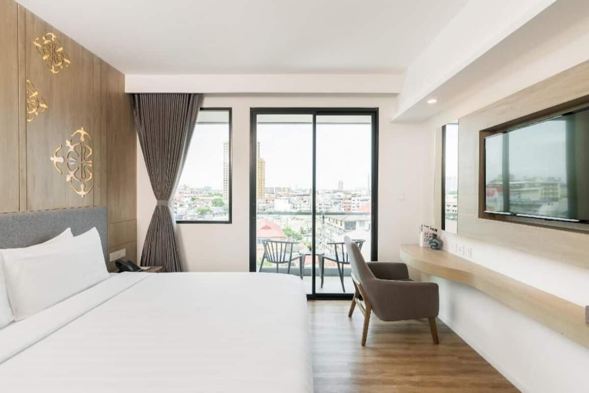 Literie de qualité supérieure, coffres-forts dans les chambres