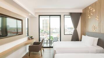 Deluxe City View Room - Double or Twin | Premium bedding, in-room safe, individually decorated