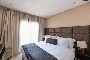 Suite Privilège | 1 quarto, roupas de cama de algodão egípcio, roupas de cama premium