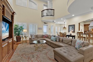 TV - Bella Vita: Huge Beach House with Incredible Views, Private Pool & Community Beach Access! (South Padre Island)