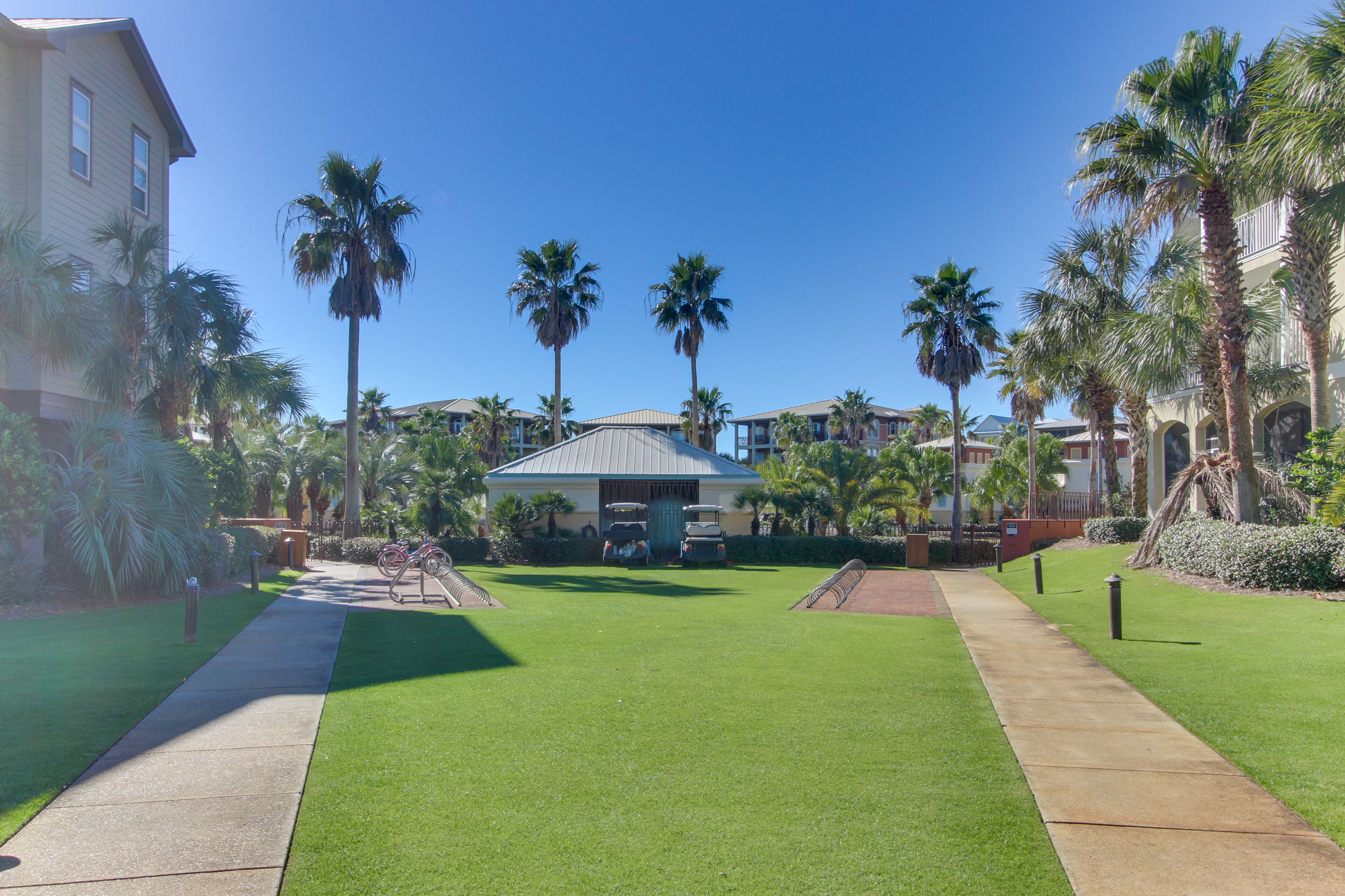 Enceinte de l’hébergement