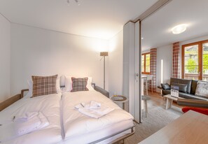 2 bedrooms, iron/ironing board, free WiFi, bed sheets