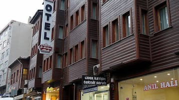 Voorkant van accommodatie