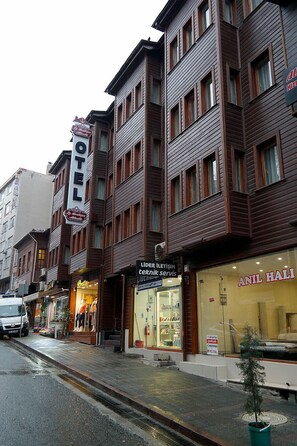 Façade de l’hébergement