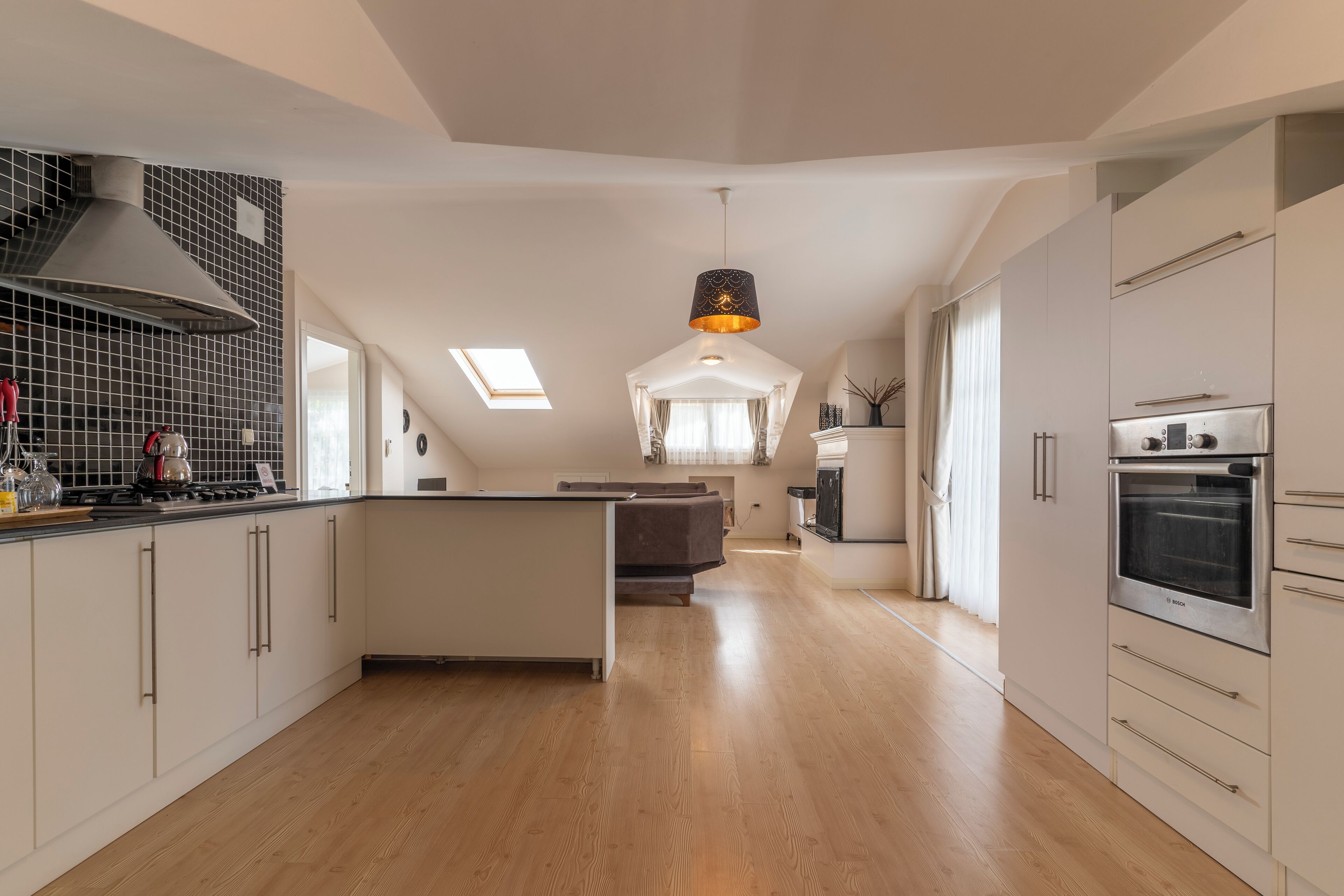 deluxe apartment | private kitchen | fridge, electric kettle