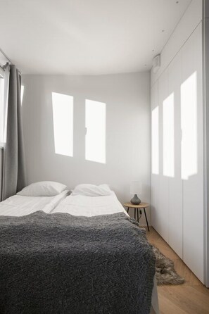 Superior-Apartment, 1 Doppelbett und Schlafsofa, Nichtraucher, Stadtblick | Bügeleisen/Bügelbrett, Babybetten, kostenloses WLAN, Bettwäsche