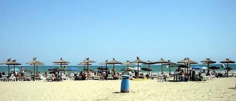 In Strandnähe, Strandtücher