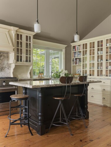 Jahrhundert Bauernhaus auf der Arbeit Alpaka Farm in Prince Edward County