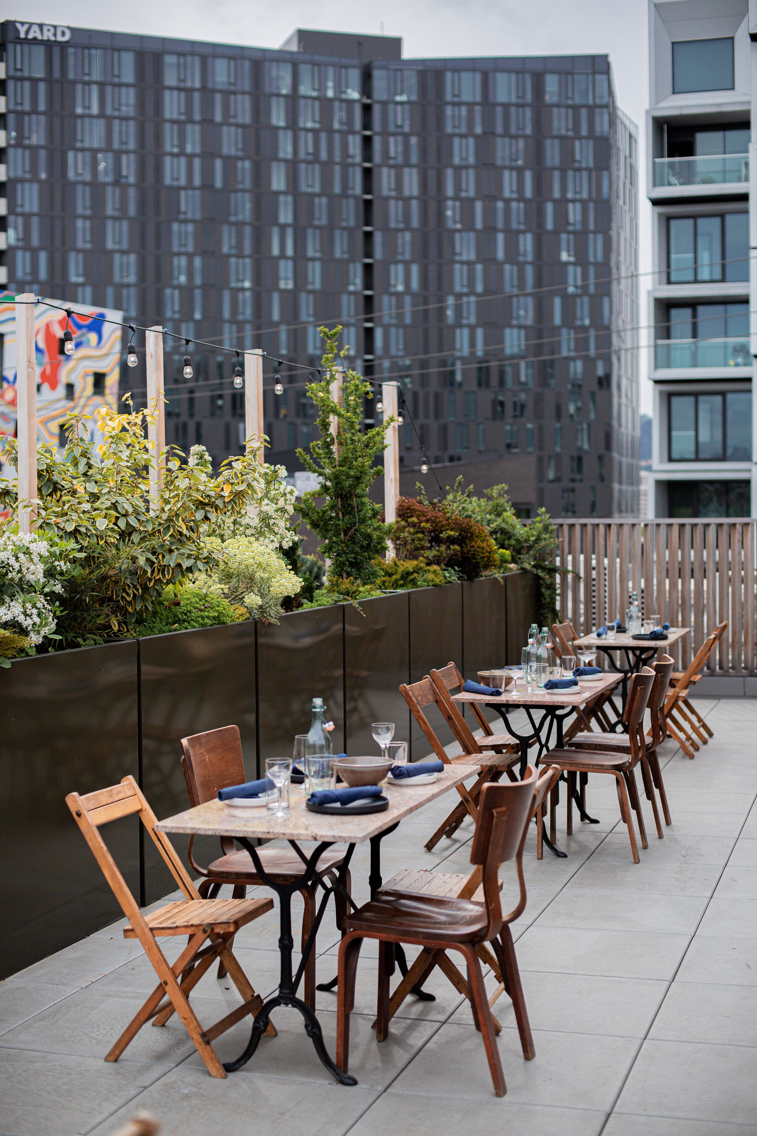 lunch and dinner served