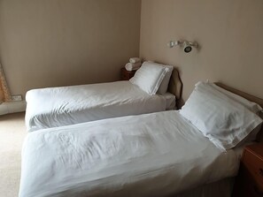 Twin Room | Free WiFi, bed sheets - The White Hart Hotel (Launceston)