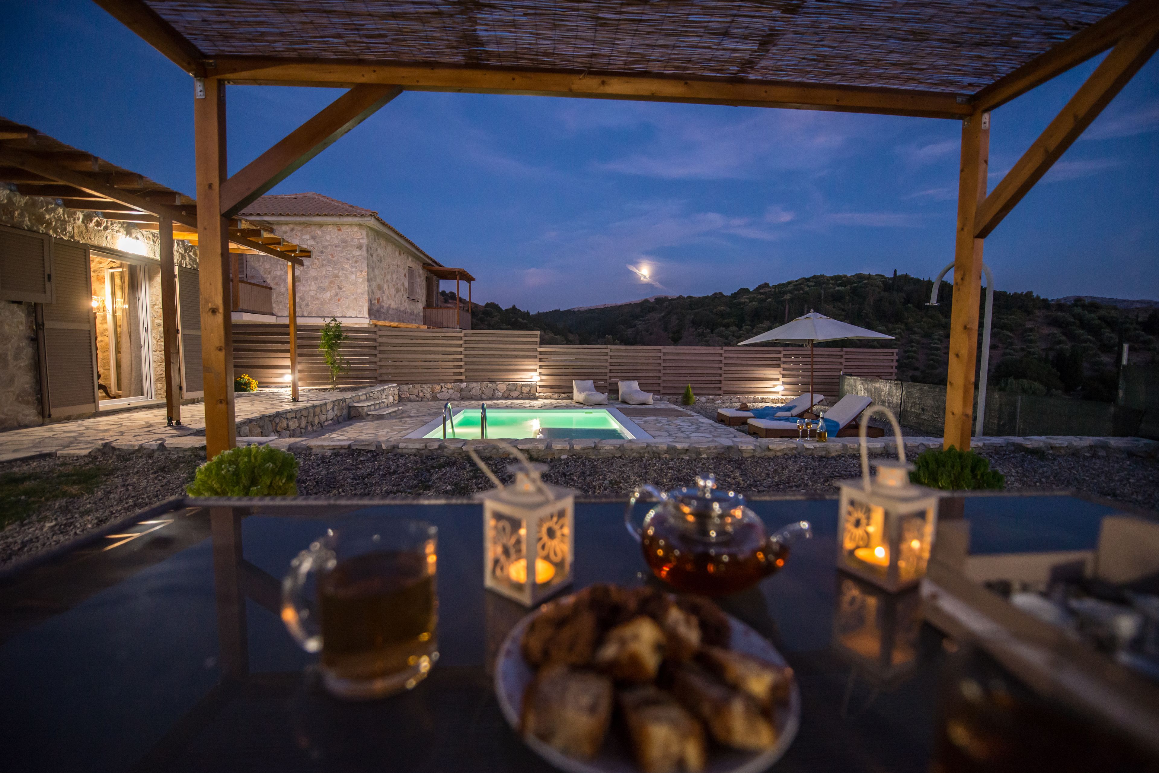 Villa, piscina privata, al piano terra | Terrazza/patio