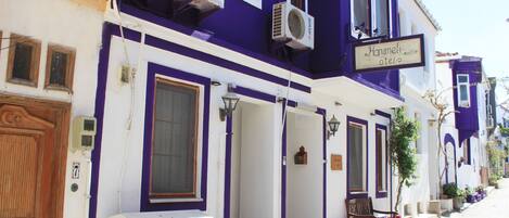 Façade de l’hébergement