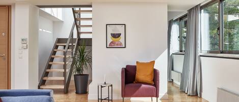 Familie huis, Meerdere bedden, terras | Woonruimte | Smart-tv