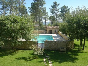 Pool - Vacation rental house with pool ROUSSILLON LS2-91 (Roussillon)