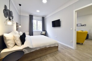 Departamento | Tabla de planchar con plancha, cunas gratuitas y wifi gratis 