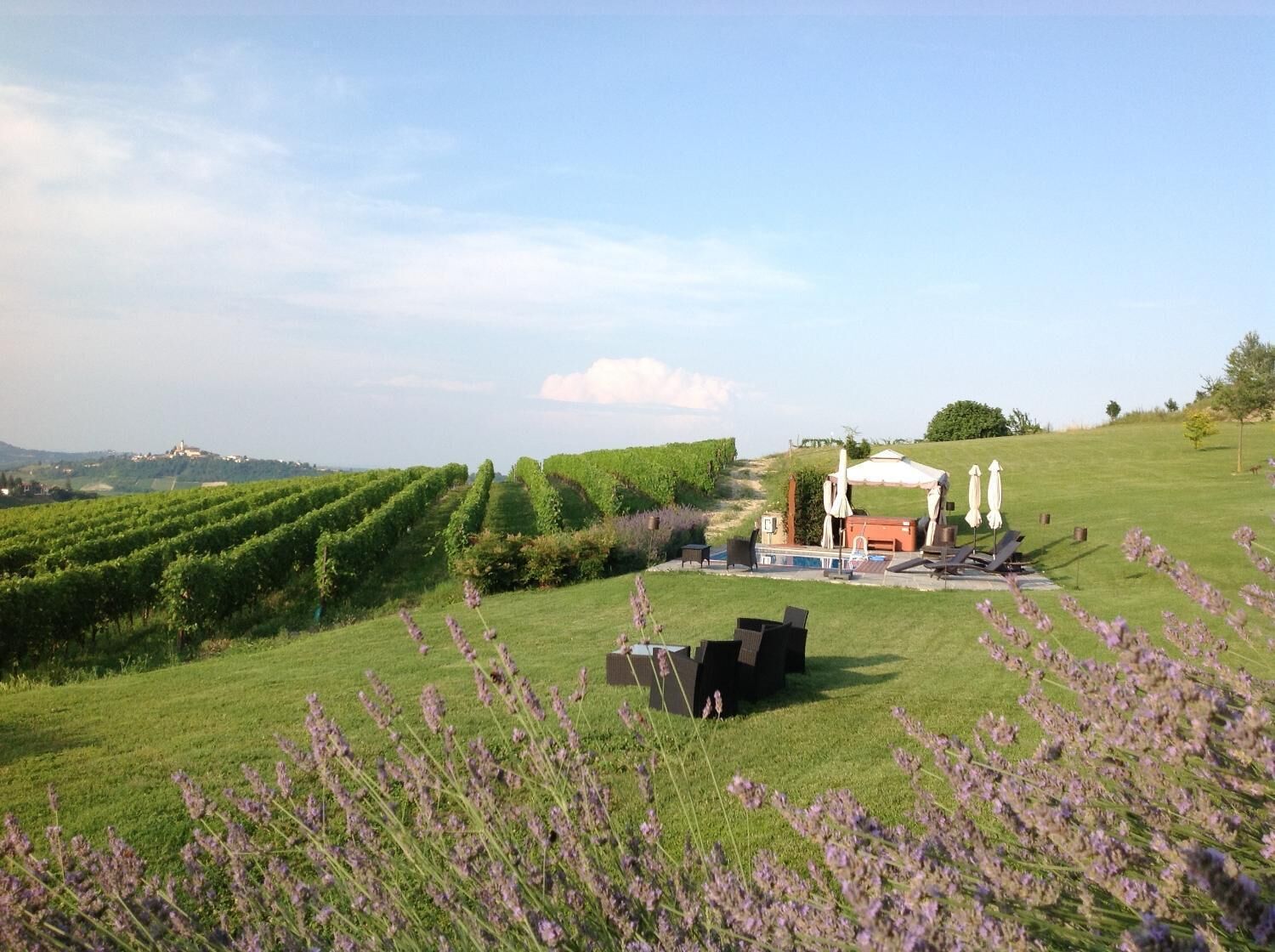 Enceinte de l’hébergement