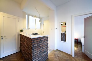 Studio (Khaleesi) | Living area - First Choice Centar Apartments (Zagreb)