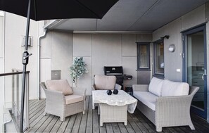 Terrace/patio - Gorgeous apartment in Kragerø (Kragerø)