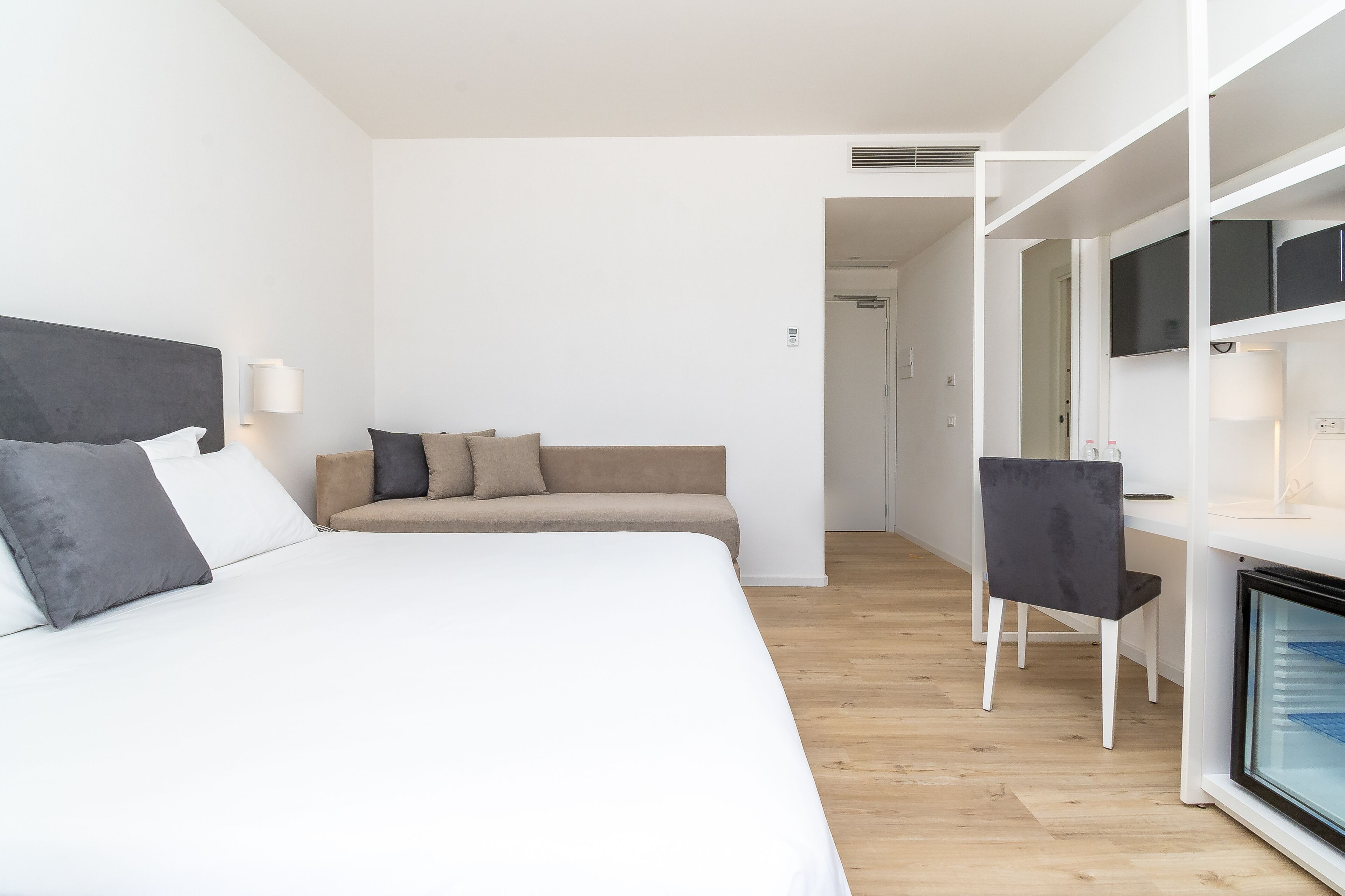 triple room | premium bedding, down duvets, in-room safe, desk