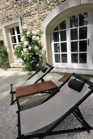 Habitación doble (Emilie) | Terraza o patio