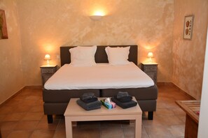 Habitación clásica, baño privado, vista al jardín (Marie) | Salón ejecutivo