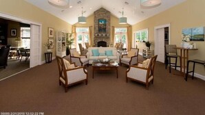 Living room - Two Bedroom, One Bathroom Cottage Next to Clubhouse & Pools (Wells)