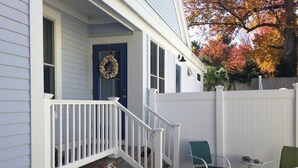 Unclassified image, 4 of 12, button - Cute Year Round Duplex Unit With Bonus Private Living Room - Comes With Golf Cart! (Wells)