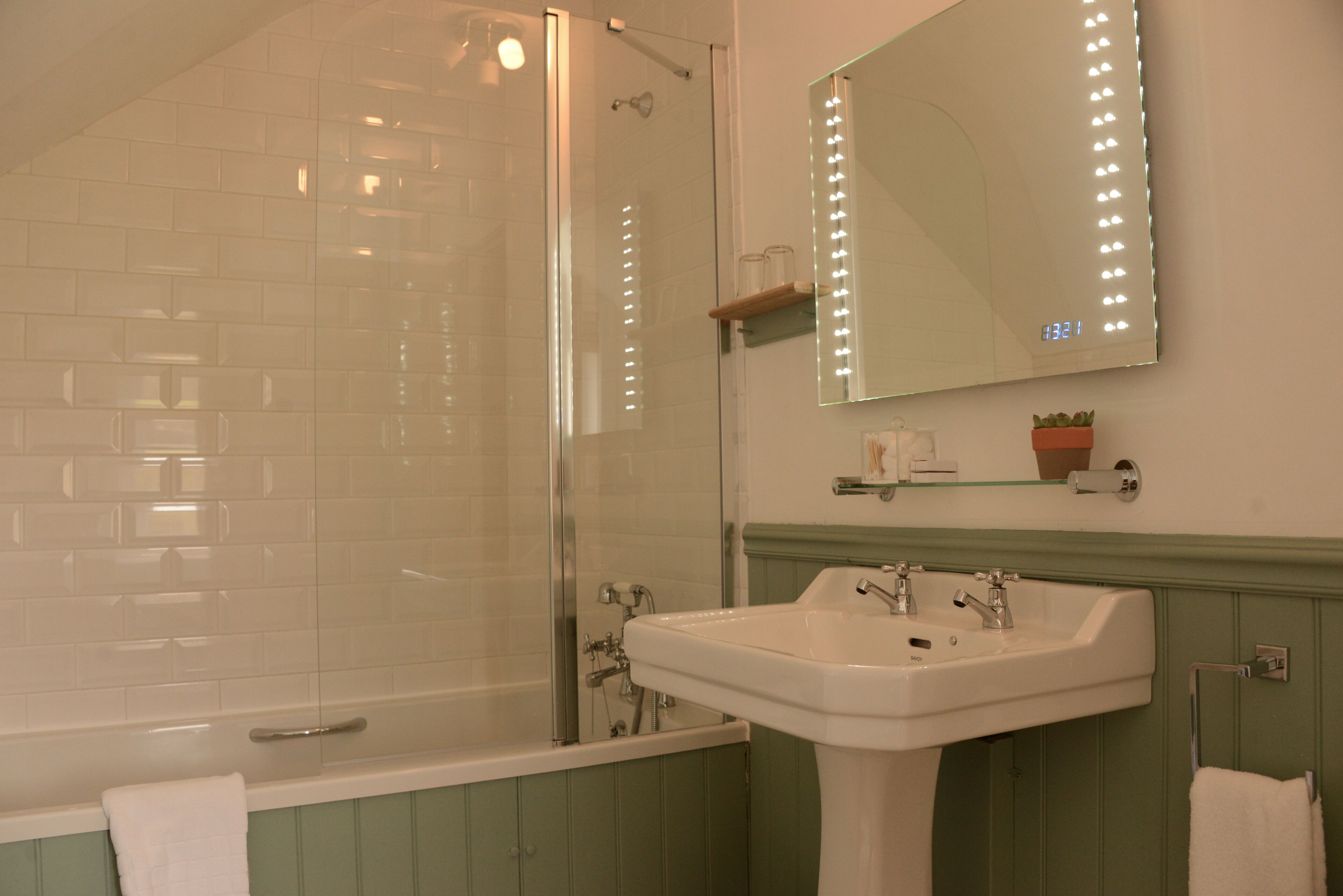 free toiletries, hair dryer, bathrobes, towels